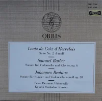 Suite Nr. 2, D-moll / Sonate Für Violoncello Und Klavier, Op. 6 / Sonate Für Klavier Und Violoncello, E-moll Op. 38
