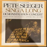Pete Seeger Singalong Demonstration Concert - Sanders Theatre, Harvard Campus, Cambridge, Mass., Jan. 11, 1980