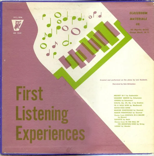First Listening Experiences