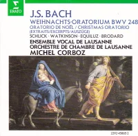 Weihnachts-Oratorium BWV 248 = Oratorio De Noel = Christmas Oratorio (Excerpts)