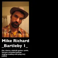 _Bartleby 1_ (For Chorus, Electrik Guitar, Synth, And Pre-Recorded Back-up Singing-Reading With Plug-Ins) (2005)