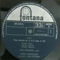 Piano Concerto No. 17 In G Major, K 453 • Piano Concerto No. 27 In B Flat Major, K 595