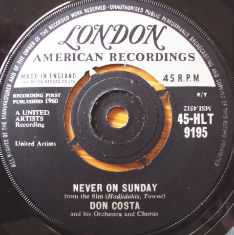 Never On Sunday