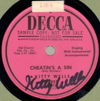 Cheatin's A Sin / I Gave My Wedding Dress Away