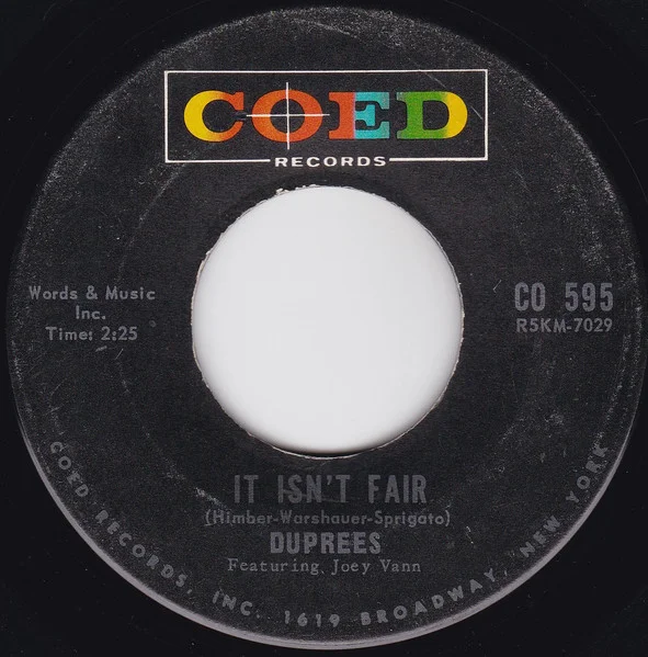It Isn't Fair / So Little Time