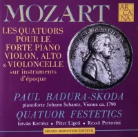 Les Quatuors Pour Le Pianoforte, Violon, Alto & Violoncelle