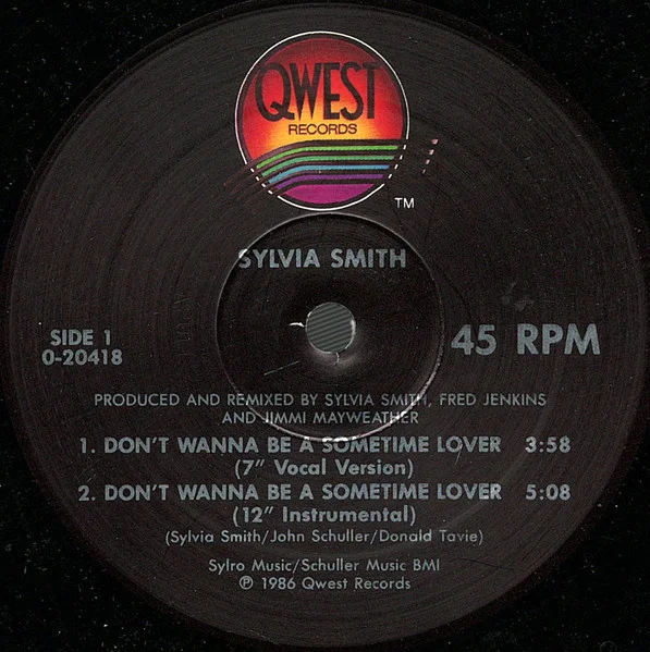 Don't Wanna Be A Sometime Lover