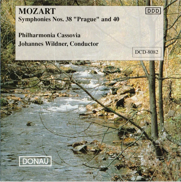Symphonies Nos. 38 "Prague" And 40