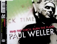 Find The Torch, Burn The Plans