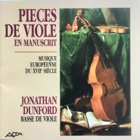 Pieces De Viole En Manuscrit