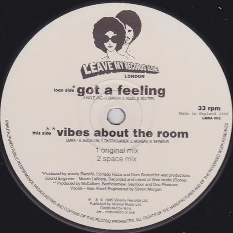 Got A Feeling / Vibes About The Room