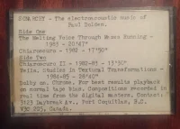 Sonarchy, The Electroacoustic Music Of Paul Dolden
