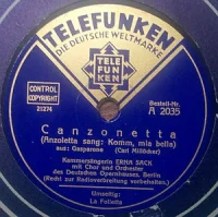 Canzonetta / La Folletta