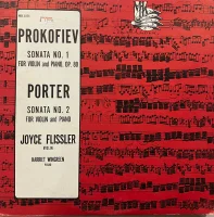 Prokofiev: Sonata No. 1 For Violin And Piano - Porter: Sonata No. 2 For Violin And Piano
