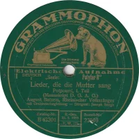 Lieder, Die Die Mutter Sang
