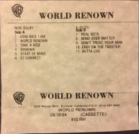 World Renown