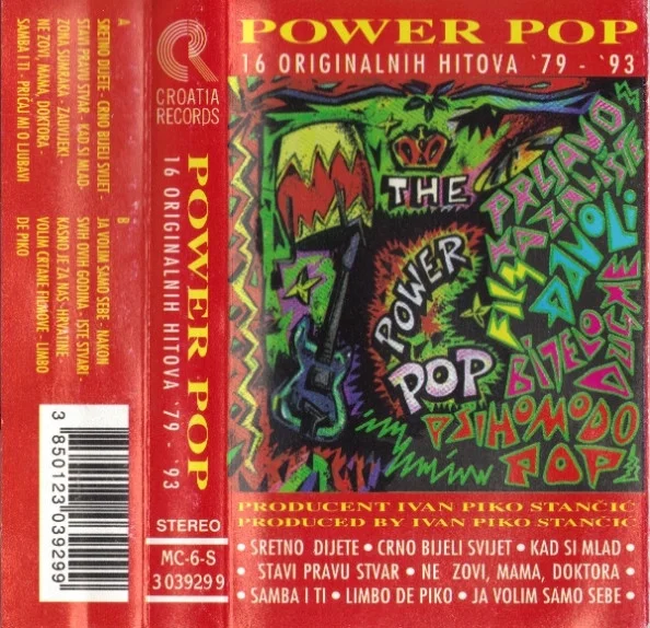 Power Pop ( 16 Originalnih Hitova '79 - '93 )