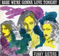 Babe, We're Gonna Love Tonite