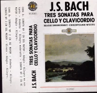 Tres Sonatas Para Cello Y Clavicordio