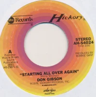 Starting All Over Again / I'd Rather Die Young (Than Grow Old Without You)