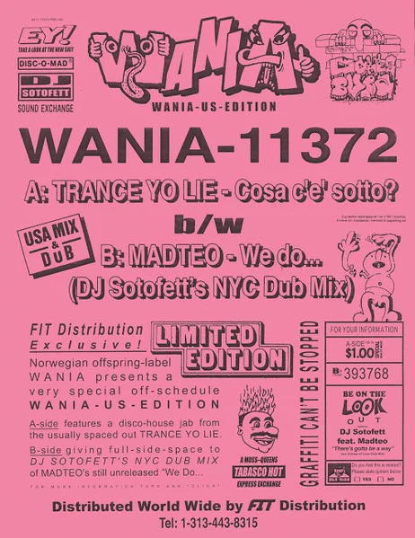 Cosa C'e' Sotto? / We Do... (DJ Sotofett's NYC Dub Mix)