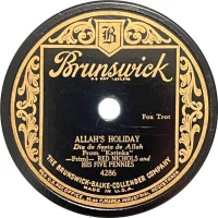 Allah's Holiday / Roses Of Picardy