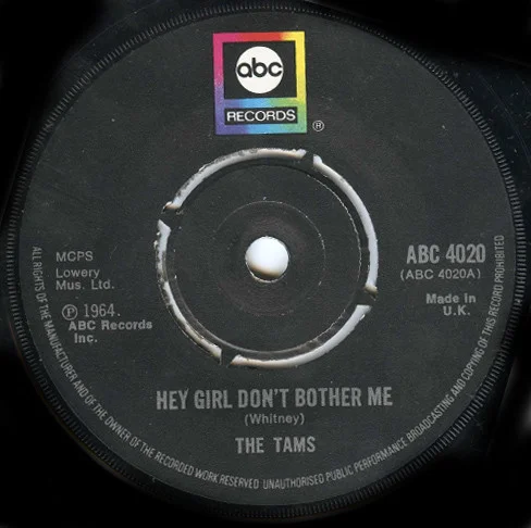 Hey Girl, Don't Bother Me / Be Young, Be Foolish, Be Happy