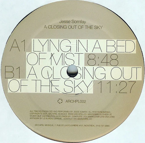 A Closing Out Of The Sky
