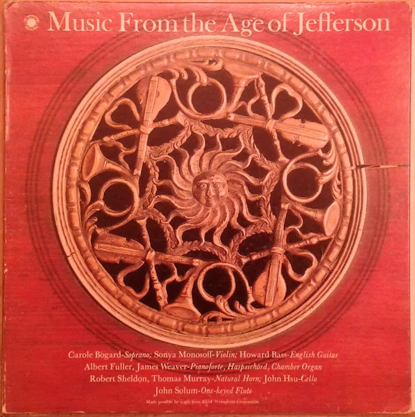 Music From The Age Of Jefferson