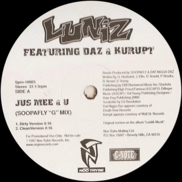 Jus Mee & U (Soopafly "G" Mix)