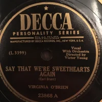 Say That We're Sweethearts Again / I'm Goin' Back To Whur I Come From