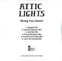 Bring You Down