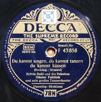 Du Kannst Singen, Du Kannst Tanzen, Du Kannst Küssen / Skokiaan