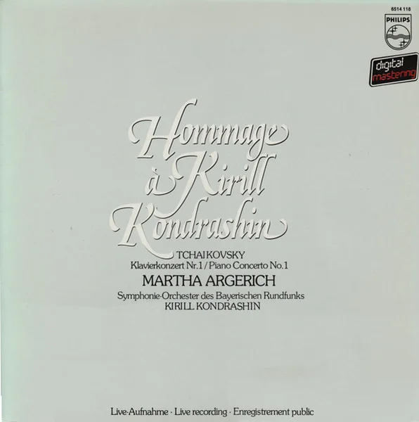 Hommage À Kirill Kondrashin (Klavierkonzert Nr. 1)