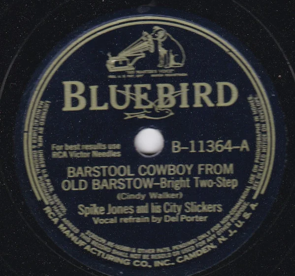 Barstool Cowboy From Old Barstow / The Covered Wagon Rolled Right Along