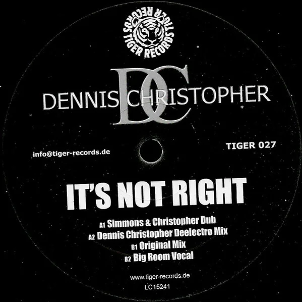 It's Not Right