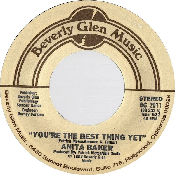 You're The Best Thing Yet