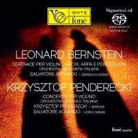 Leonard Berstein - Serenade Per Violino, Archi Arpa E Percussioni; Krzysztof Penderecki - Concerto Per Violino