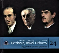 George Gershwin, Maurice Ravel, Claude Debussy