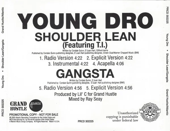 Shoulder Lean / Gangsta