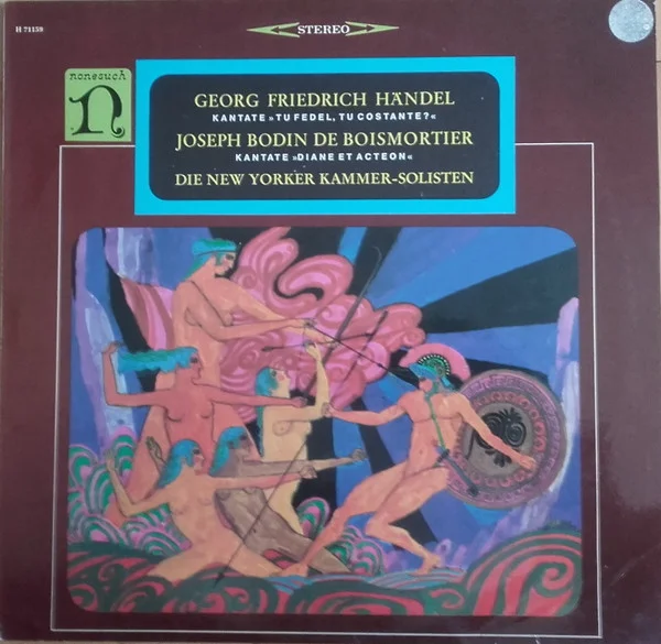 Kantate "Tu Fedel, Tu Costante?" / Kantate " Diane Et Acteon"