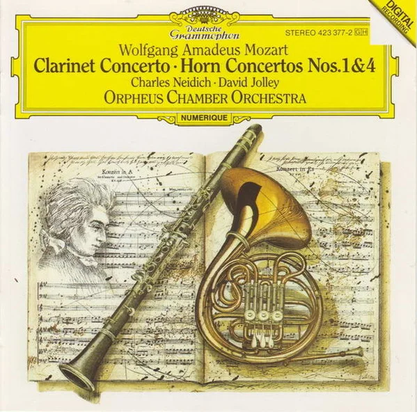 Clarinet Concerto · Horn Concertos Nos. 1 & 4
