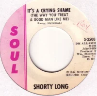 It's A Crying Shame (The Way You Treat A Good Man Like Me)