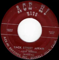 Back Street Affair / I'd Trade All Of My Tomorrows