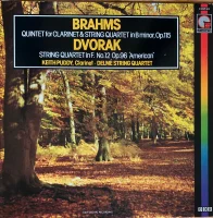 Quintet For Clarinet & String Quartet In B Minor, Op.115 / String Quartet In F. No.12 Op.96 ‘American`