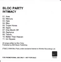 Intimacy