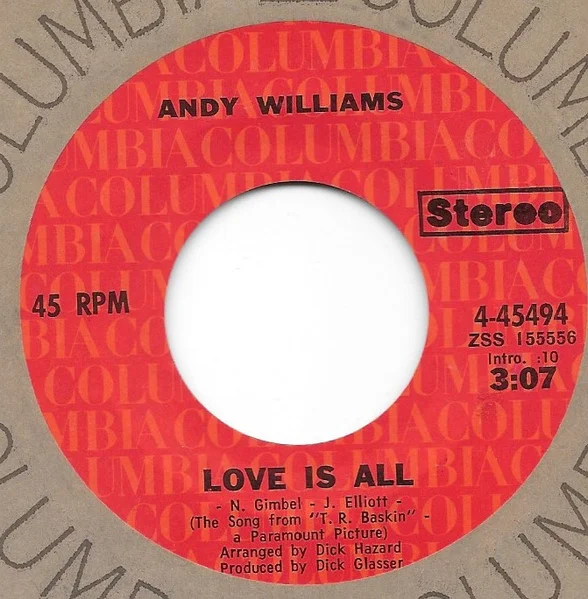 Love Is All / Help Me Make It Through The Night