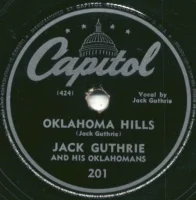 Oklahoma Hills / I'm A Brandin' My Darlin' With My Heart