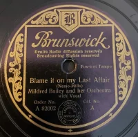 Blame It On My Last Affair / What Shall I Say?