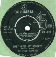 Baby Never Say Goodbye